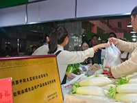 松阳首个高端生态农产品专柜进驻本地市场